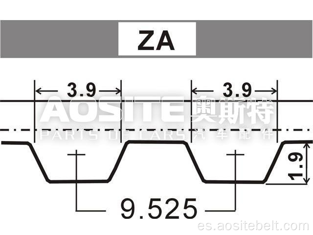 Correa de sincronización para Mitsubishi Colt Lancer