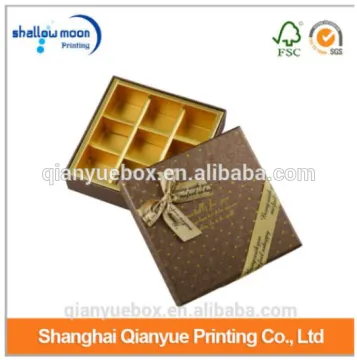 wholesale custom design eco-friendly custom design chocolate box wholesale