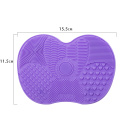 RANCAI Silicone Brush Cleaner Cosmetic Make Up Washing Brush Gel Cleaning Mat Foundation Makeup Brush Cleaner Pad Scrubbe Board