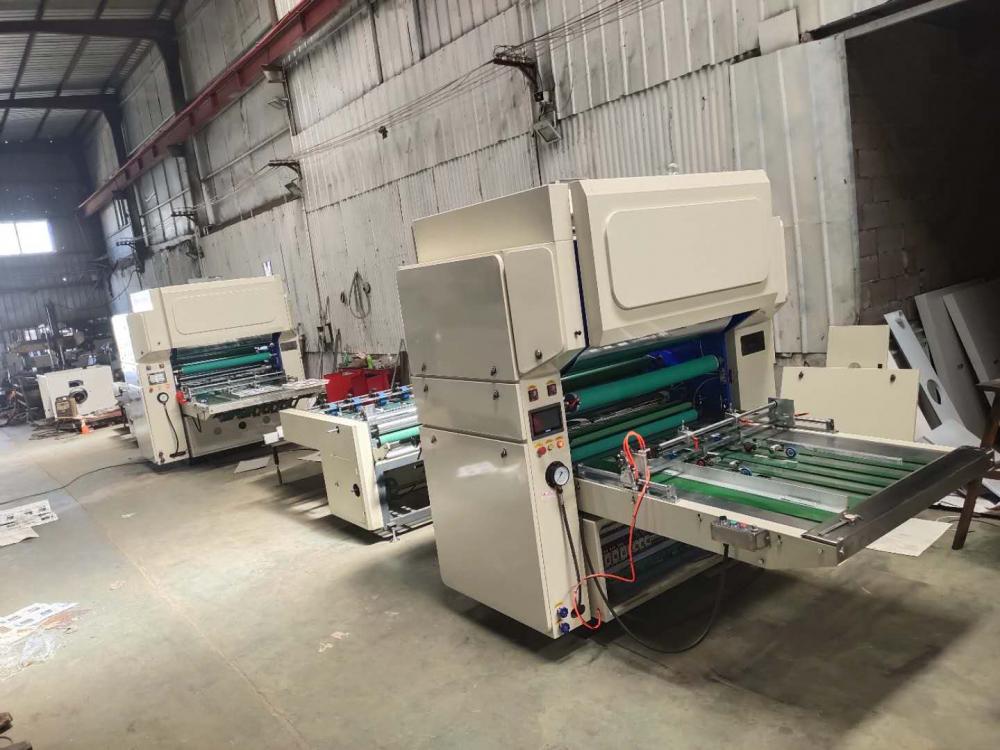 Semi-auto vertical multufunctional film laminating machine