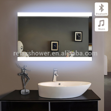 Simple style hanging bathroom LED light mirror