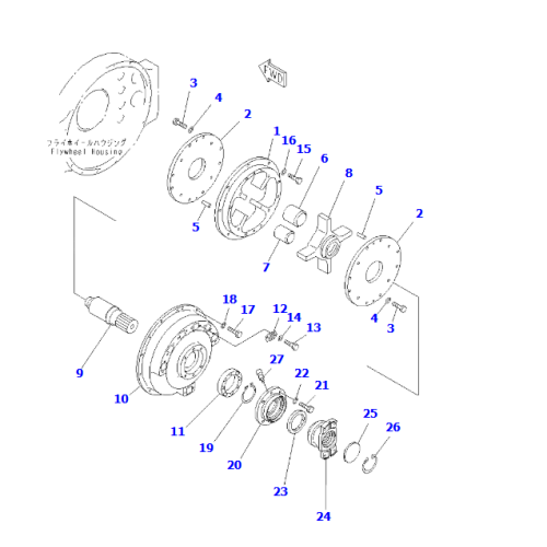 HD465-7 569-01-62650 BODY