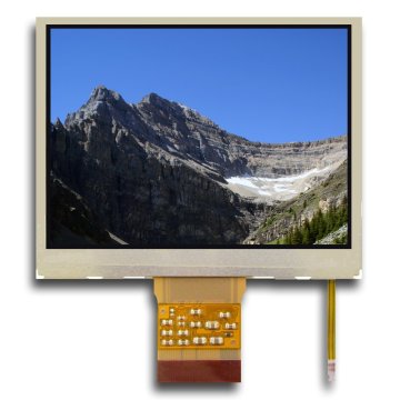 3.5 Inch Optrex Flat Rgb Lcd Panels T-55343gd035ju-lw-adn 320(rgb)x240 For Industrial Use