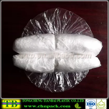 Custom Disposable PE Plastic Hair Spa Cap