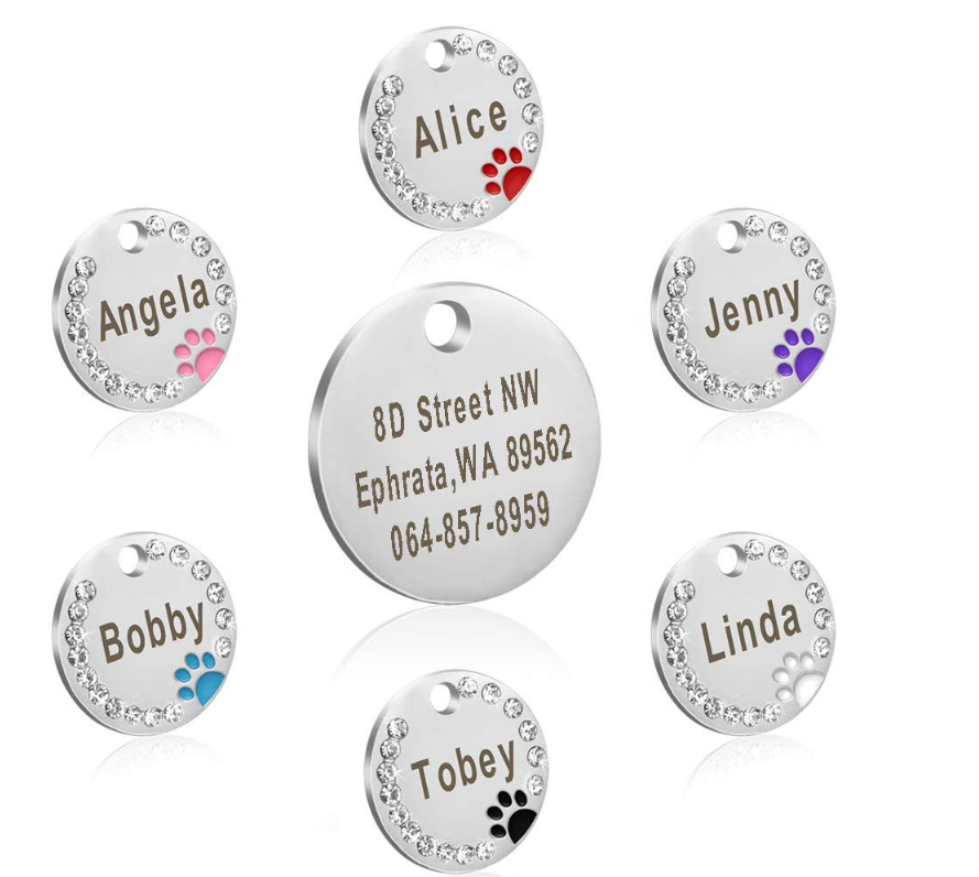 Stainless Steel Pet ID Tags