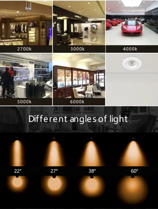 Ultra-Thin Flicker-Free 10W LED Recessed Downlight