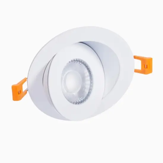 4" Slim White Gimbal Downlight