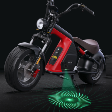 Anti-Collision Taillight Motorcycle Car Logo Projector with Green Laser HD Lights