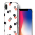 3D Round Transparent Soft Case för iPhone X