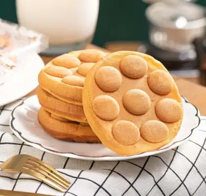 High Capacity Industrial Waffle Production Line Machine for Snack Foods