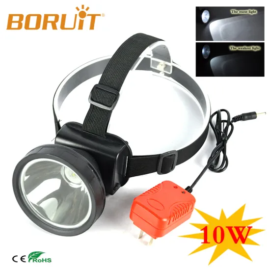 2017 Hot Sale Super Bright Rechargeable 10 W Led Headlamp Camping Light