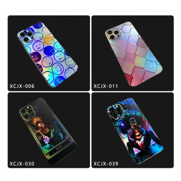 Colorful Shiny Back Skin Sticker for Mobile Phone