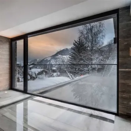 Ikealuminum 2023 PVC Balcony Window - Sliding Windows for Aluminium Vertical Sliding Balcony Windows