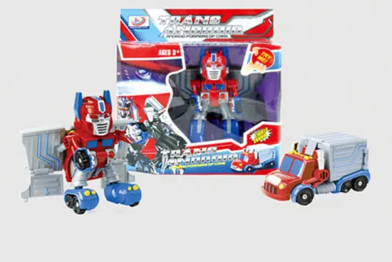 OPTIMUS PRIME TRANSFORM TRUCK W/LIGHT & IC