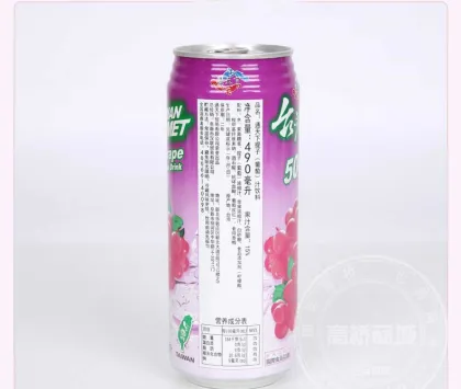 Import dulcacidous grape juice drink