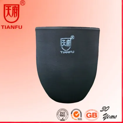 Isostatic Pressing SIC Graphite Crucible Pot For Melting Nonferrous Metals