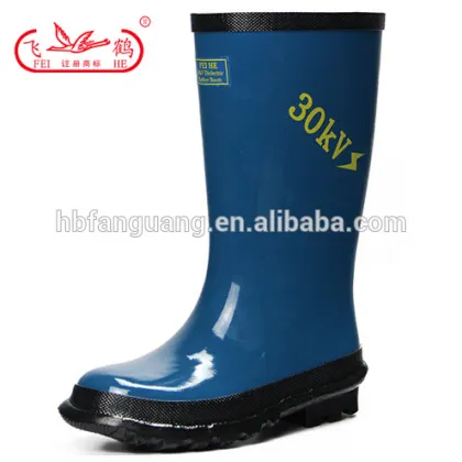high voltage boots, dielectrical rubber boots 35kv