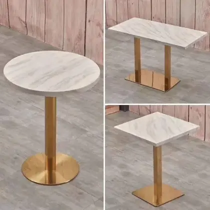 450x450xH720mm Titanium gold S.S base