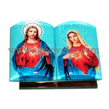 Religion Crafts Crystal Rosary Statue (URS3-002)