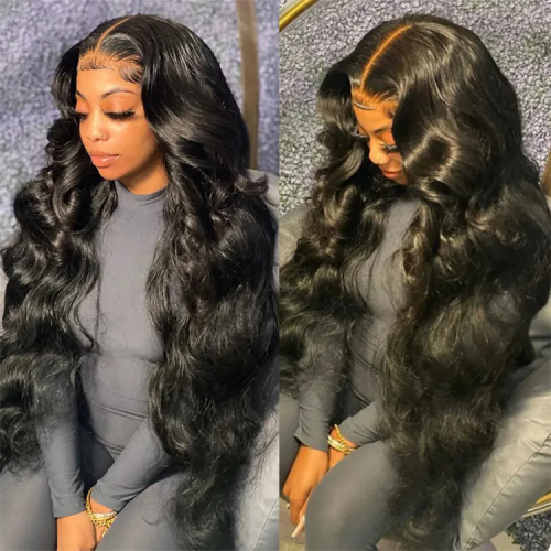 200% Density Perruque Lace Frontal Body Wave Wigs Human Hair Lace Front Wholesale 13x6 Hd Human Hair Lace Front Wig