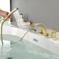 Widespread Waterfall Bathtub Mixer Tap