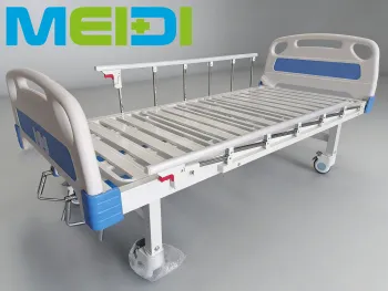 Multi-Scene Strip Type Double Crank Bed For Home & Medical Use