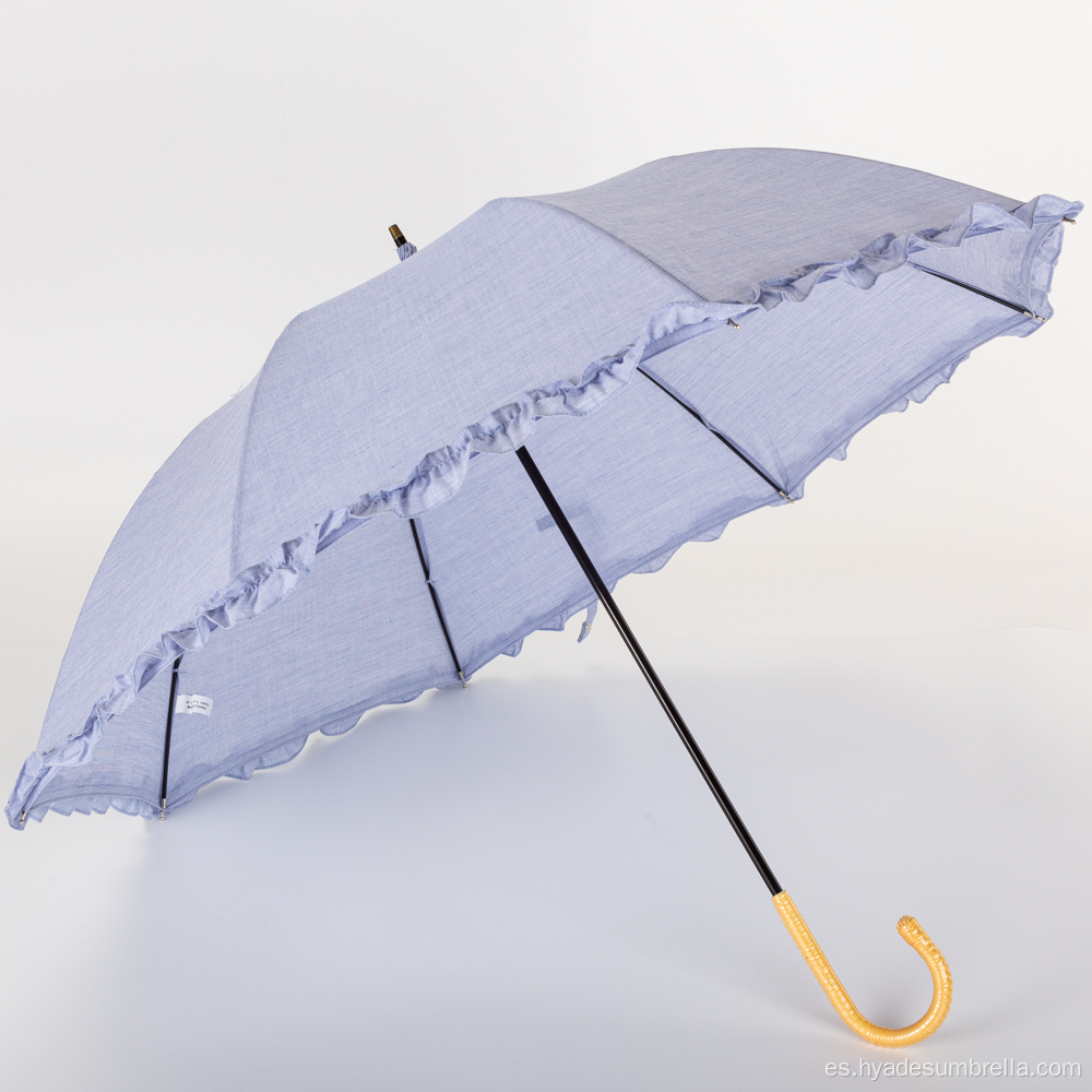 Paraguas ultraligero para mujer pequeño fuerte