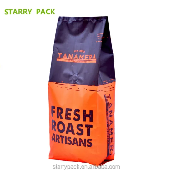Wholesale Food Grade Foil Coffee Packing Bags 1kg 3kg 5kg 10kg