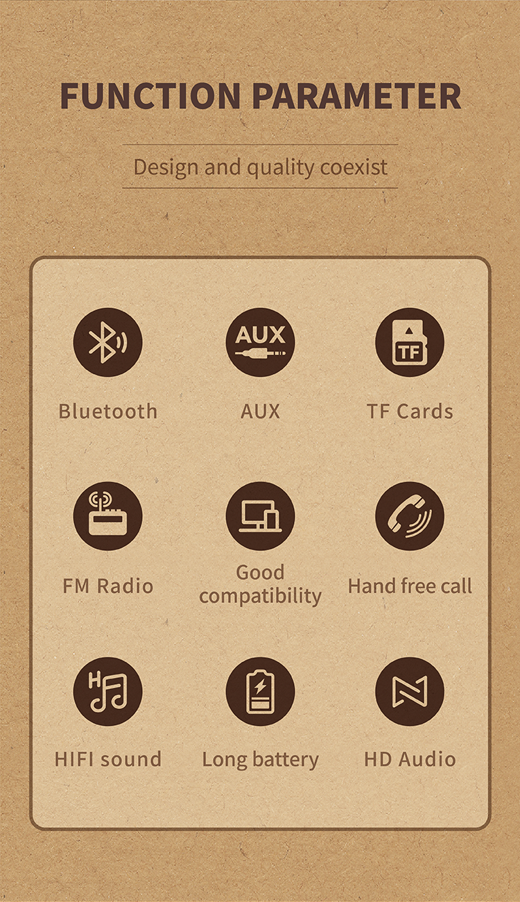 Hm11 Plus Bluetooth Retro Speaker 2 Png