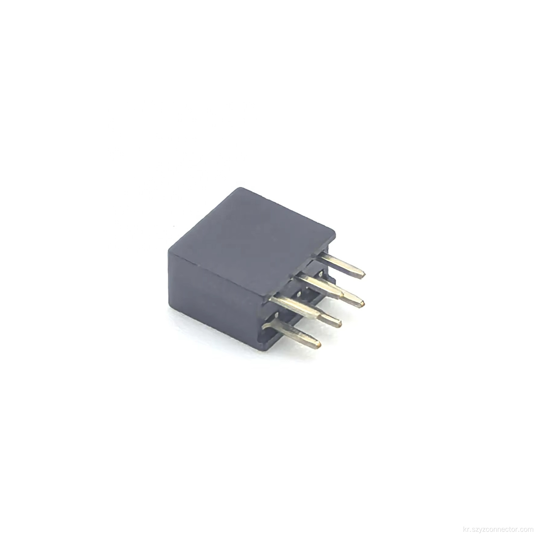 2.54mm 피치 여성 헤더 커넥터 듀얼 행선 직선 H8.5mm 2*3p