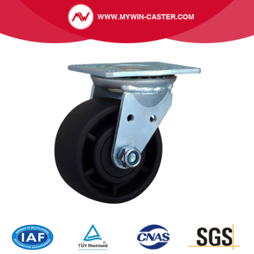 4 Inch 300Kg Plate Swivel PA Machine Caster