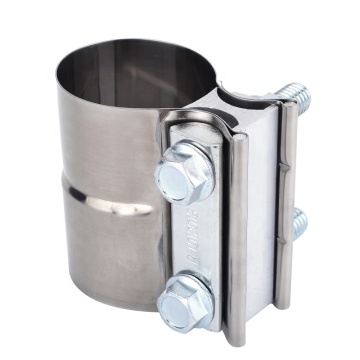 2.5 Inch Lap Joint Exhaust Band Clamp for 304 Stainless Steel Exhaust Pipe Repair