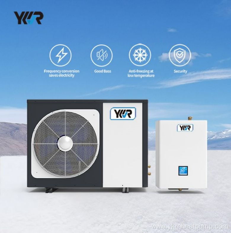 heatpump air source for house heating cooling