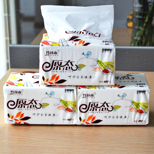 china supplier high quality virgin wood paper facial tissue