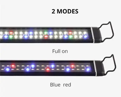 Aquatic plants adjustable bracket LED light