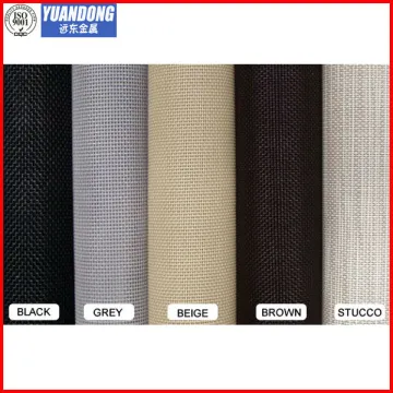 White/Black Fiberglass Window Insect Screen