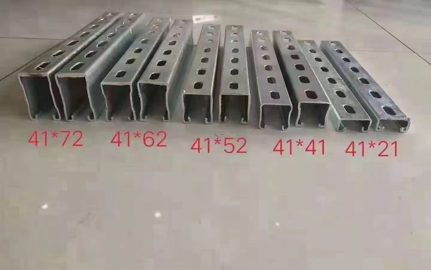 Purlins galvanizzato in acciaio a caldo