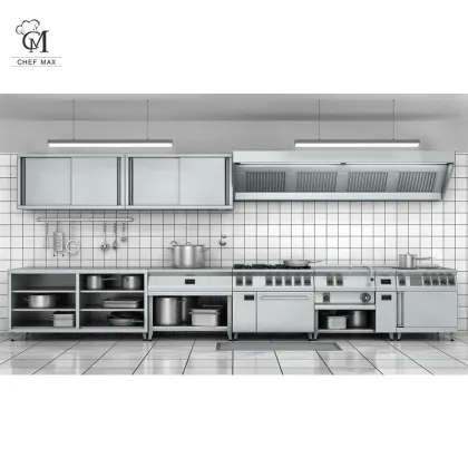 Smart Chinese Commercial Kitchen Equipment for Professional Restaurants