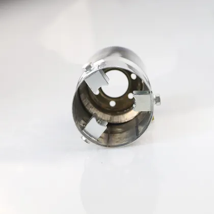 Burnt Blue B5 Exhaust Pipe Car Tailpipe Straight Outlet Remus