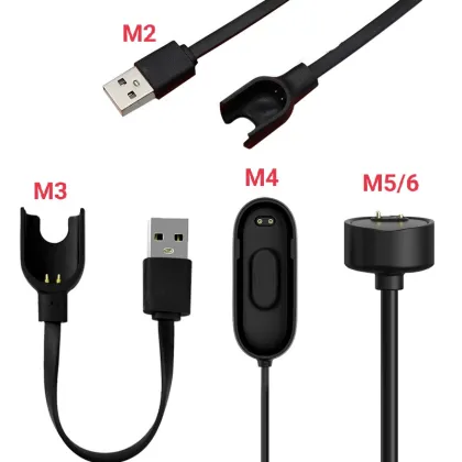 Mi Band 2 to Mi Band 6 Compatible USB Charging Cable