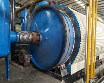 waste tire pyrolysis to  fuel plants