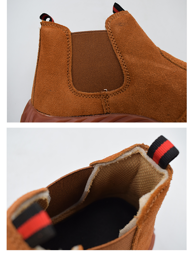 Anti-smashing and anti-stabbing labor safety shoes