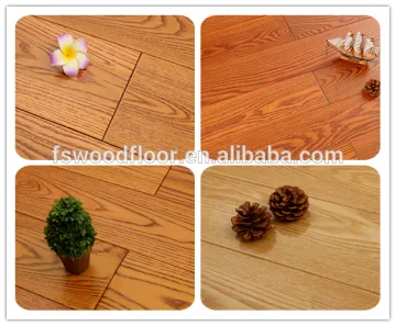 North American white ash wooden floor