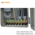 72 แกน FTTH ติดผนังกลางแจ้ง SMC กล่องเลิกจ้างไฟเบอร์ออปติก
