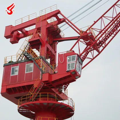 Yufei Portal Cranes: 40 Ton and 50 Ton Small Mobile Harbour Cranes with Luffing Capability