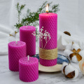 Pure Natural Rolling Beeswax Honeycomb Sheet Taper Candles