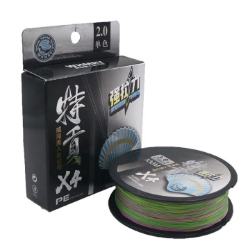 100M 4 Strand PE Braided Multifilament Fishing Line 6-80LB