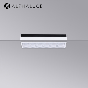 Aluminum Fixed 13W LED Angle Linear Light - Hot Sale Grille Commercial LED Lighting