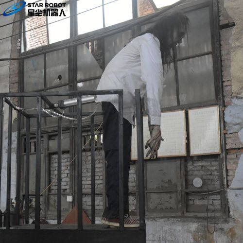 Dekorasi hantu hantu seukuran seukuran hidup