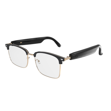 Smart Bluetooth Sunglasses with Polarized Clips for Outdoor Use